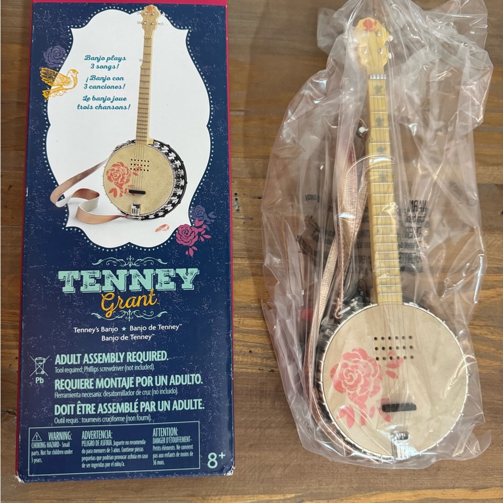 American Girl Tenney’s Banjo RETIRED NWT